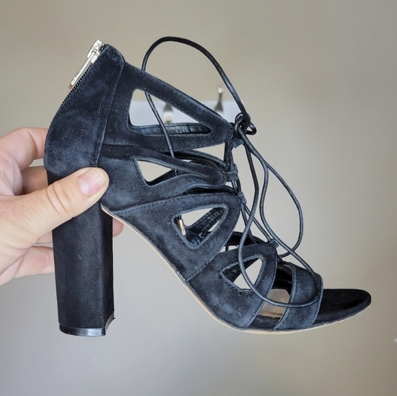 Sam Edelman Black Yona Sandal Size 6.5 shoes like new - Picture 15 of 17